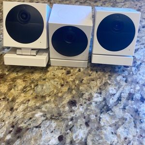 WYZE security camera qty of 3